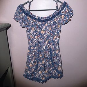 Cute flower romper